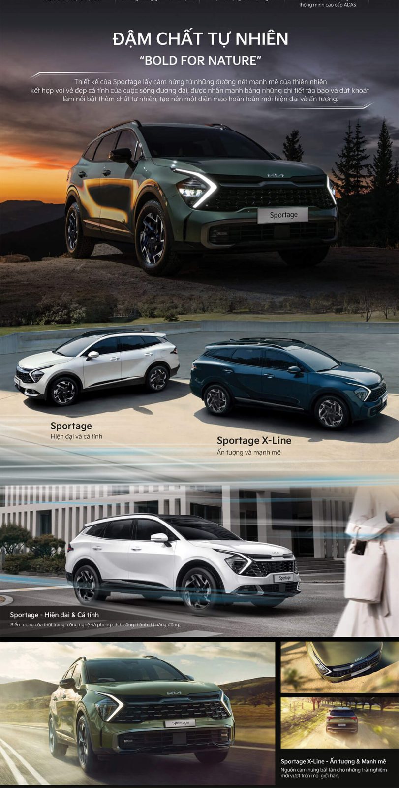 ngoaithat sportage KIA NEW SPROTAGE HEV 2026